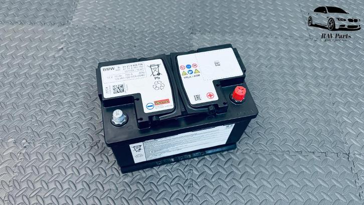 Origineel BMW AGM Accu Batterij 70ah 720 A 6806756, Auto-onderdelen, Accu's en Toebehoren, BMW, Mini, Gebruikt, Ophalen of Verzenden