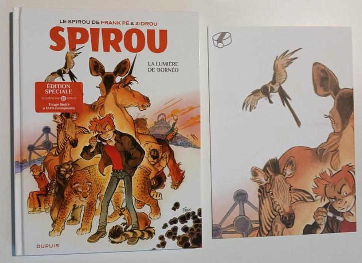 BD Spirou et Fantasio 10 TL La lumière de Bornéo EO Frank Pé, Boeken, Stripverhalen, Nieuw, Eén stripboek, Ophalen of Verzenden