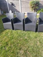 4 tuinstoelen in perfecte staat, Tuin en Terras, Ophalen