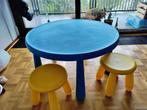 Table pour enfant Ikea Mamut - bleue, Enfants & Bébés, Chambre d'enfant | Tables & Chaises, Enlèvement, Chaise(s)