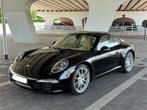 Porsche 911 Carrera in splinternieuwe staat. 25.100 km, Autos, Porsche, Carnet d'entretien, Phares directionnels, Cuir, Noir
