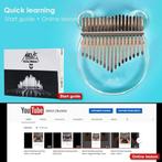 Kalimba 17 toetsen transparant SNELLE GRATIS LEVERING, -, Verzenden, -, Nieuw