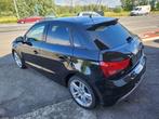 audi a1 14 benzine 3x s line automaat, Auto's, A1, 4 cilinders, Zwart, Bedrijf