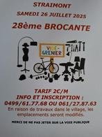 Brocante Straimont 26 juillet 2025, Ophalen of Verzenden