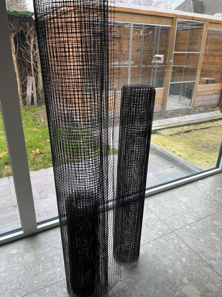 Volieredraad 12,7mm zwarte coating, Dieren en Toebehoren, Vogels | Hokken en Kooien, Nieuw, Volière, Ophalen