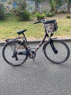 OXFORD 28 inch 7V-fiets met mand,, 47 tot 50 cm, Versnellingen, Zo goed als nieuw, Ophalen