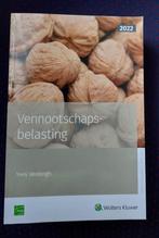 Vennootschapsbelasting fiscaal compendium 2022 Kluwer, Nieuw, Ophalen of Verzenden, Hoger Onderwijs, Yves Verdingh