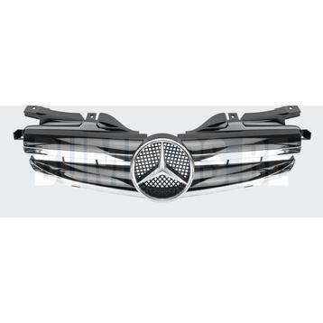 Grill Radiatorgrille glanzend zwart chroom AMG Look Mercedes beschikbaar voor biedingen