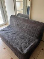 Canapé convertible IKEA, Gris, 140 cm, Enlèvement, Utilisé