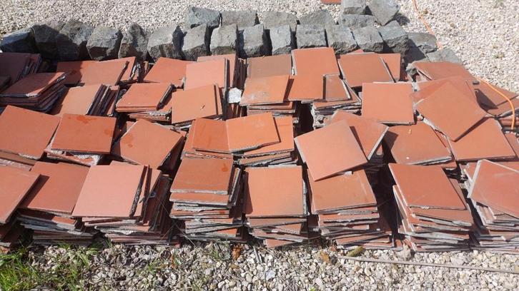 Tegels/vloertegels, Doe-het-zelf en Bouw, Tegels, Gebruikt, Vloertegels, Overige materialen, 20 tot 40 cm, 20 tot 40 cm, 10 m² of meer