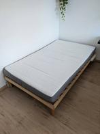 Bed 120x200 (twijfelaar) met matras en bodem, Huis en Inrichting, Ophalen, Gebruikt, Overige kleuren, Twijfelaar