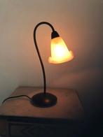 Art deco bureaulamp, Gebruikt, Art deco, Ophalen of Verzenden, Metaal