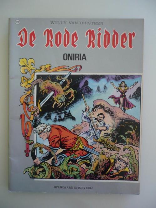 De Rode Ridder ( 123 Oniria ) eerste druk, Boeken, Stripverhalen, Gelezen, Eén stripboek, Ophalen of Verzenden