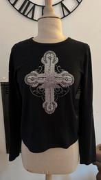 Teeshirt noir Taille 36-38, Autre, Enlèvement ou Envoi, Porté, Taille 38/40 (M)