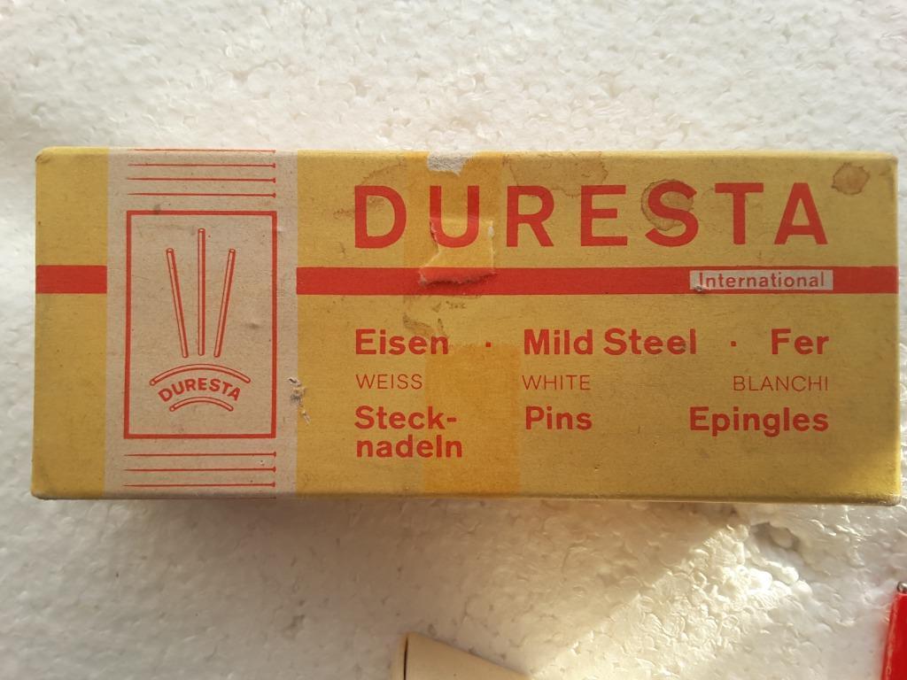 500g Épingles en fer 1,1 mm x 48 Duresta Schwarz Argent, Enlèvement ou Envoi, Neuf, Autres types