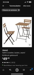 Terras meubel tafel en 2 stoelen ikea, Tuin en Terras, Ophalen