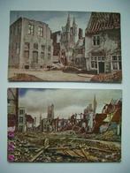 Postkaarten : Ieper, Verzamelen, Gelopen, Ophalen of Verzenden, West-Vlaanderen, Voor 1920