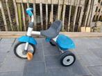 Fisher Price driewieler met duwstang Jolly Plus, blauw, Fietsen en Brommers, Fietsen | Driewielers, Ophalen, Gebruikt, Duwstang