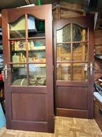 Meranti binnendeuren, Ophalen, Gebruikt, 80 tot 100 cm, Binnendeur