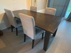 Table RENO 2mx1m avec 4 chaises IKEA, Enlèvement, Utilisé, 4 à 6 chaises