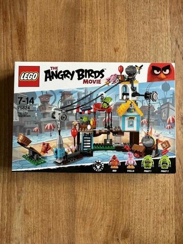 Lego 75824 - Angry Birds - Pig City Teardown - nieuw in doos beschikbaar voor biedingen