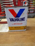 Oude lege oliekan van Valvoline All Climate, Verzenden, Gebruikt, Overige, Overige merken