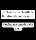 Chauffeur livraison, Offres d'emploi