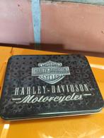 Blikken doosje  Harley Davidson, Verzamelen, Blikken, Ophalen, Zo goed als nieuw