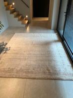 wollen handgeknoopt tapijt, Ophalen, Sober, Beige, 200 cm of meer