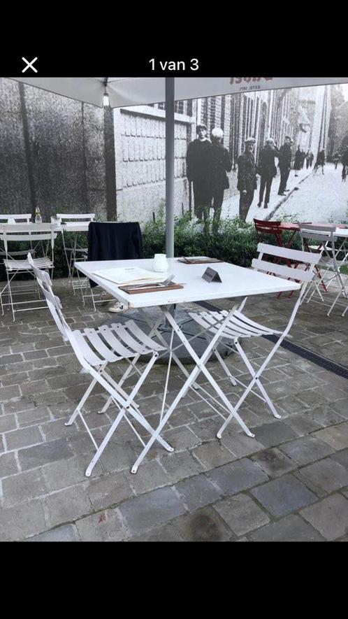 Terrasstoelen en terrastafels, Zakelijke goederen, Horeca | Meubilair en Inrichting, Ophalen