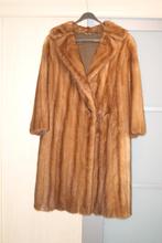Lichtbruine bontjas., Kleding | Dames, Jassen | Winter, Ophalen of Verzenden, Zo goed als nieuw, Bruin
