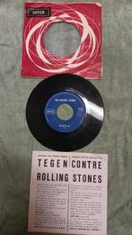 Rolling Stones Route 66 single avec insert rare fan club 45, CD & DVD, Utilisé, Enlèvement ou Envoi, Single
