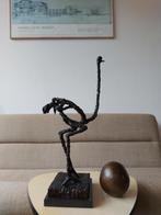 Bronzen Beeld Ostrich Autruche (naar) Diego Giacometti, Enlèvement ou Envoi