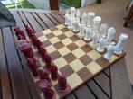 jeux échec porcelaine , faïence, Hobby & Loisirs créatifs, 1 ou 2 joueurs, Enlèvement ou Envoi, Utilisé