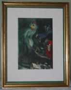 Marc Chagall - Litho, Ophalen of Verzenden