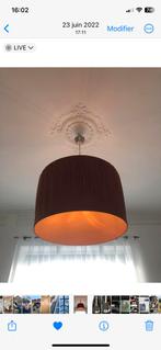 Très beau lustre voilé, Enlèvement, Utilisé, Rond