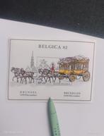 Postzegels belgica 82 Brüssel, Postzegels en Munten, Ophalen of Verzenden