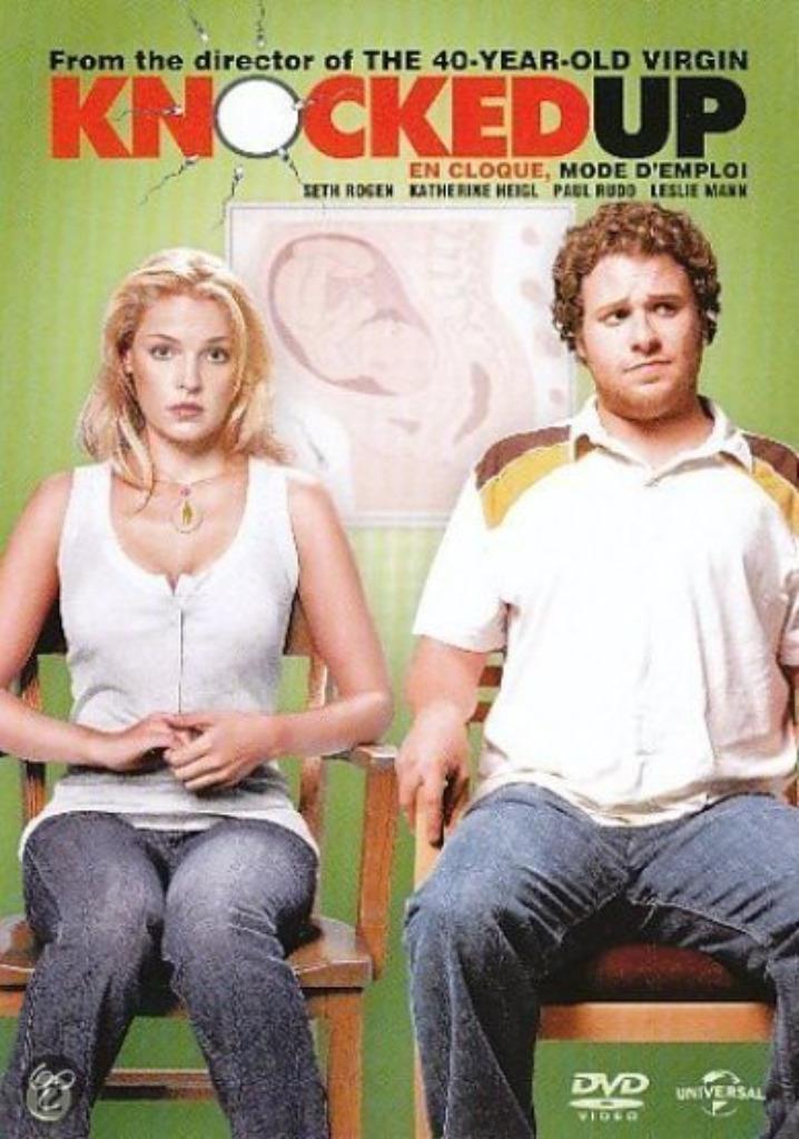 Dvd Knocked up, Cd's en Dvd's, Dvd's | Komedie, Zo goed als nieuw, Romantische komedie, Ophalen of Verzenden