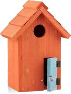 Nichoir en bois | orange | LIVRAISON GRATUITE, Neuf, -, -, RELAXDAYS