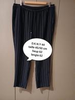 Broek donna karan 44, Blauw, Ophalen of Verzenden, Zo goed als nieuw, Lang