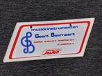 oude sticker : muziekinstrumenten Beernaert kortrijk, Verzenden