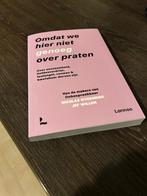 Omdat we hier niet genoeg over praten - Jef Willem, Livres, Psychologie, Neuf, Jef Willem, Enlèvement ou Envoi, Psychologie sociale