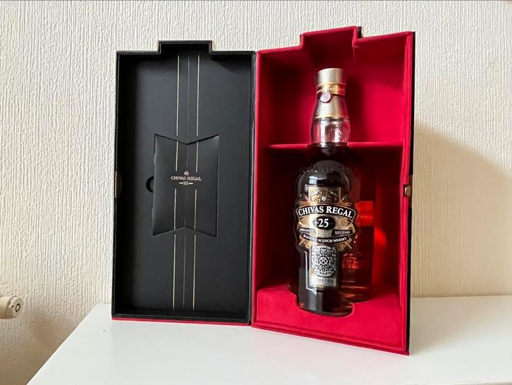 Whisky Chivas Regal 25 years, Verzamelen, Wijnen, Nieuw, Ophalen of Verzenden