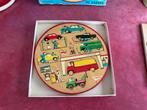 Simplex. Oude houten puzzel. Verkeer garage, Ophalen of Verzenden