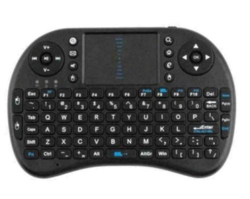 2.4G zwart mini draadloos toetsenbord met toetsenbord l, Computers en Software, Toetsenborden, Nieuw, Qwerty, Draadloos, Ergonomisch