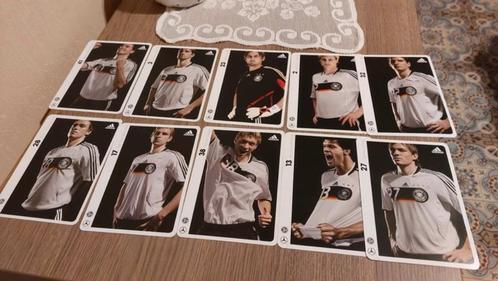 10 Voetbalkaarten : Duitsland / Euro 2008, Verzamelen, Sportartikelen en Voetbal, Gebruikt, Poster, Plaatje of Sticker, Ophalen of Verzenden
