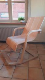 Houten design schommelstoel., Comme neuf, Bois, Enlèvement