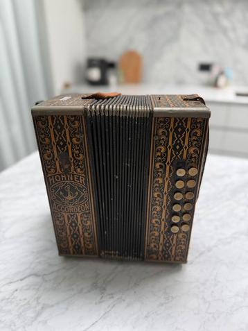 Accordéon ancien Hohner, Musique & Instruments, Enlèvement, Comme neuf, Hohner