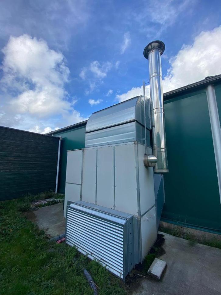 TE KOOP:  Verwarming tennis- / padelhal, Doe-het-zelf en Bouw, Verwarming en Radiatoren, Zo goed als nieuw, Overige typen, 200 tot 500 watt