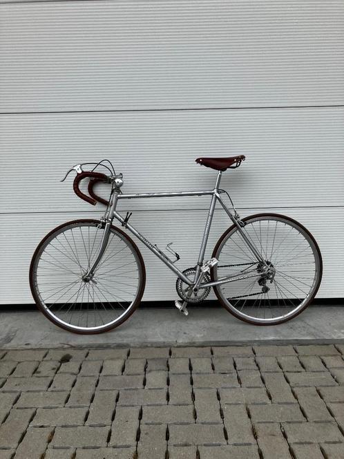 retro koersfiets, Fietsen en Brommers, Fietsen | Racefietsen, Gebruikt, Heren, Overige merken, 10 tot 15 versnellingen, Overige maten